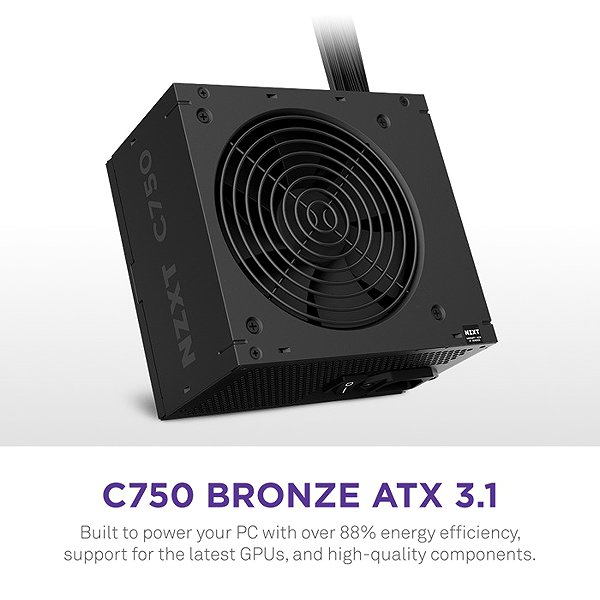 PC Power Supply NZXT C750 Bronze (ATX 3.1) ...