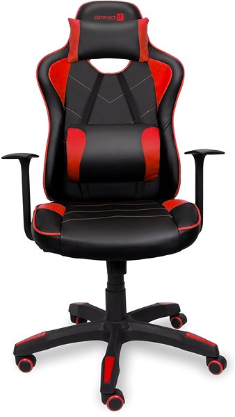 Gaming Chair CONNECT IT LeMans Pro CGC-0700-RD, Red Screen