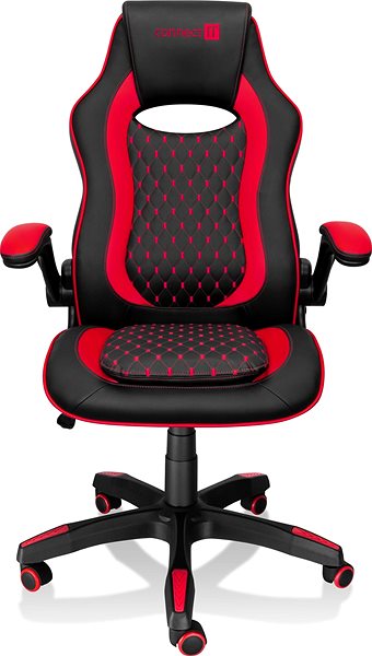 Gamer szék CONNECT IT Matrix Pro CGC-0600-RD, piros Képernyő