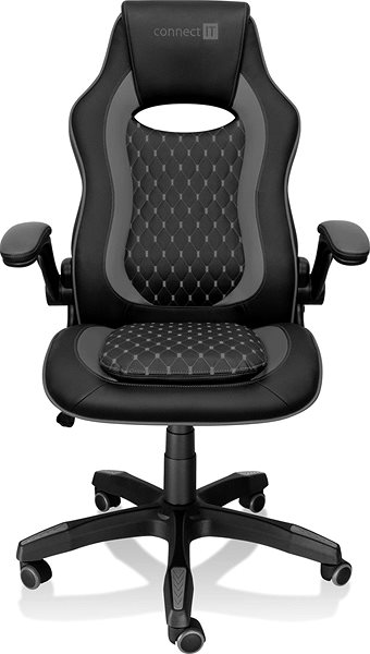 Gaming Chair CONNECT IT Matrix Pro CGC-0600-BK, Black Screen