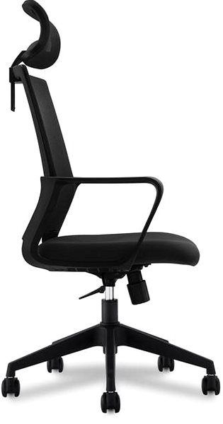 Office Chair CONNECT IT ForHealth GamaPro, Black Lateral view