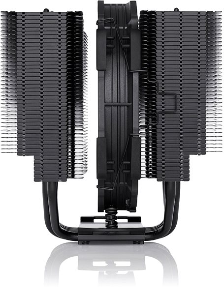 CPU Cooler Noctua NH-D15S chromax.black Lateral view