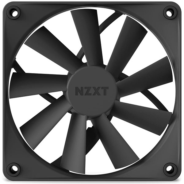 PC ventilátor NZXT F120Q Black ...
