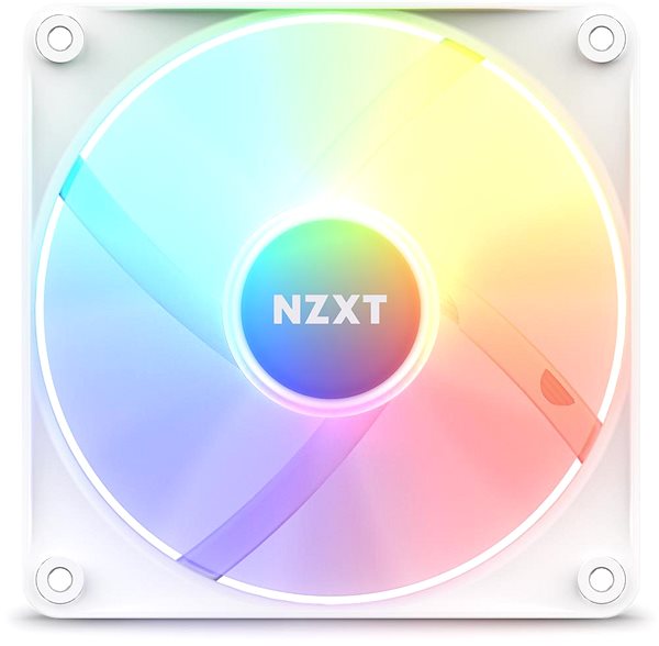 PC ventilátor NZXT F120 RGB Core Matte White ...