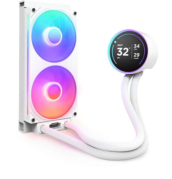 Water Cooling NZXT KRAKEN ELITE 240 RGB White ...