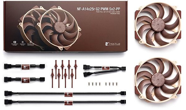 PC Fan Noctua NF-A14x25r G2 PWM Sx2-PP ...