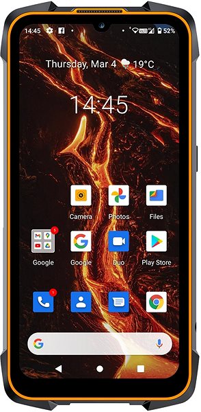 Mobile Phone Cubot King Kong 5 Pro Orange Screen