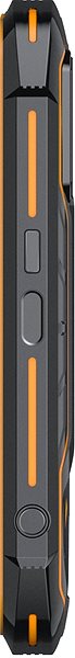 Mobile Phone Cubot King Kong 5 Pro Orange Lateral view