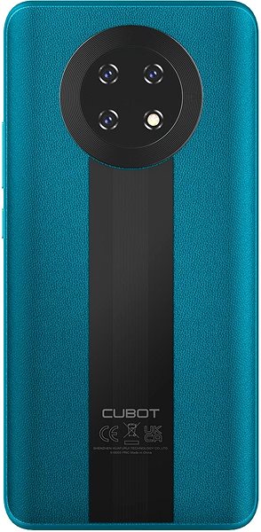 Mobile Phone Cubot Note 9 Green Back page