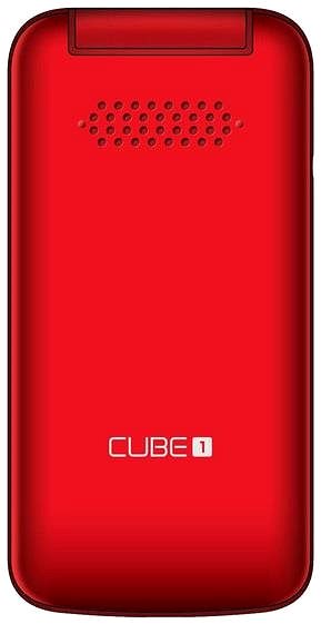 Handy CUBE1 VF500 - rot Rückseite