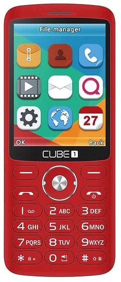 Mobilný telefón CUBE1 F700 červený Screen