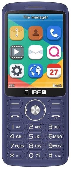 Mobilný telefón CUBE1 F700 modrý Screen