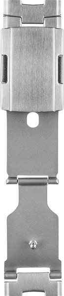 Armband CUBE1 Titanium für Garmin QuickFit 22mm Silver ...