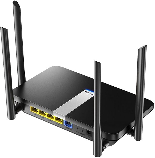 WiFi Router CUDY AX1800 Dual Band Wi-Fi 6 Gigabit Router Back page