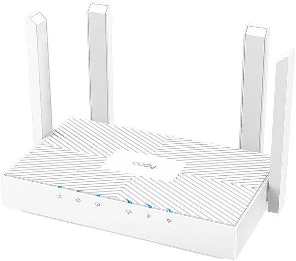 WLAN Router CUDY AC1200 Gigabit Wi-Fi Router Rückseite