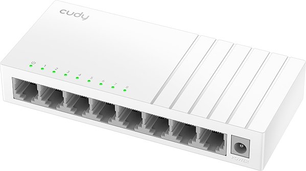 Switch CUDY 8-Port 10/100 Mbps Desktop Switch ...