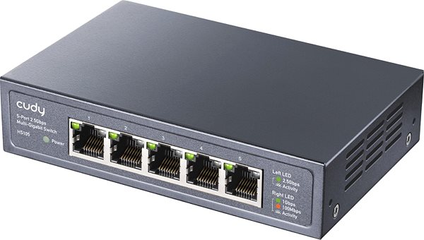 Switch CUDY 5-Port 2.5G Unmanaged Switch ...