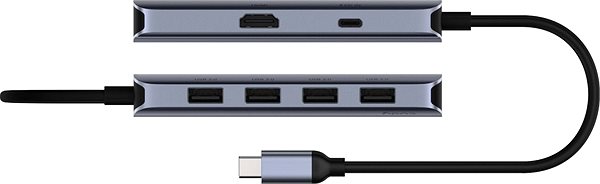 Docking Station CUDY 6-In-1 USB-C Hub ...