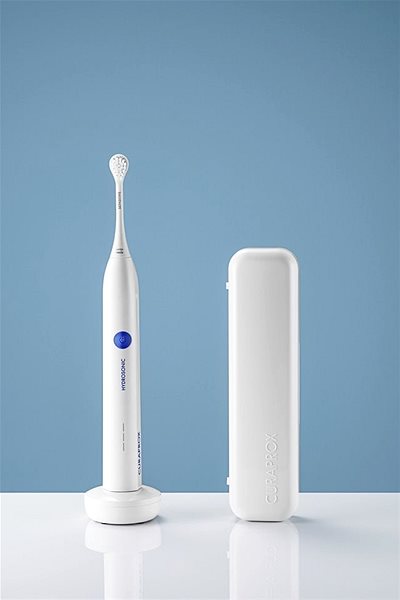 Elektromos fogkefe CURAPROX EASY Hidroszónikus fogkefe - ajándékcsomag, rózsaszín Képernyő