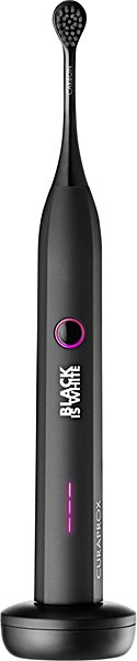 Electric Toothbrush Curaprox Black is White Screen