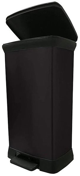 Rubbish Bin Curver Deco Bin 50L, Black ...