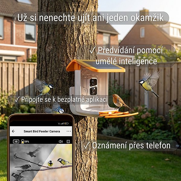 Camouflage EZ BirdFeeder Go 1 bird feeder.