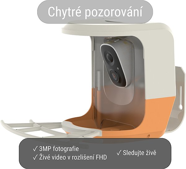 Krmítko pre vtáky Camouflage EZ BirdFeeder Go 3 ...