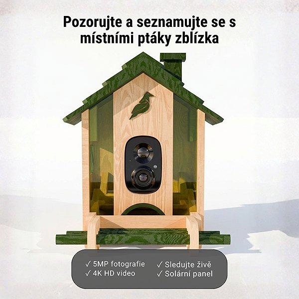 Camouflage EZ-BirdSpot bird feeder.