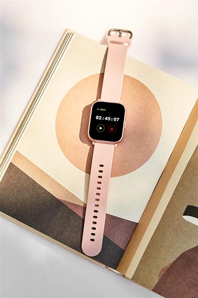 Smart Watch Canyon Pink Salt SW-78 Lifestyle