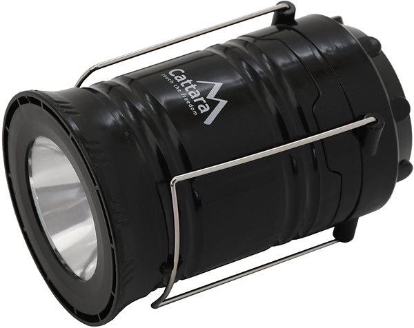 Svietidlo Cattara Svietidlo kempingové vysúvacie LED 20/60 lm nabíjacie Bočný pohľad