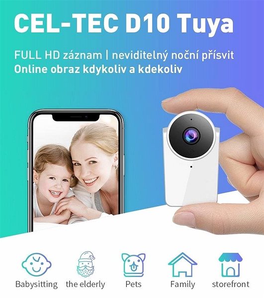 IP Camera CEL-TEC D10 Tuya Features/technology