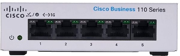 Switch CISCO CBS110 Unmanaged 5-port GE, Desktop, Ext PS ...
