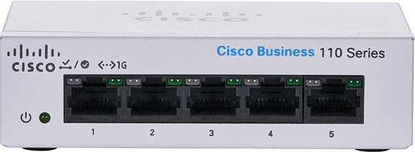 Switch CISCO CBS110 Unmanaged 5-port GE, Desktop, Ext PS ...