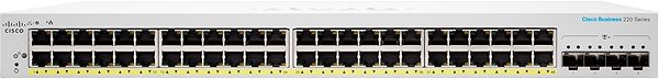 Switch CISCO CBS220 Smart 48-port GE, Full PoE, 4x10G SFP+ ...