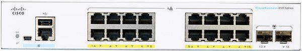 Switch CISCO CBS250 Smart 16-port GE, PoE, 2x1G SFP ...