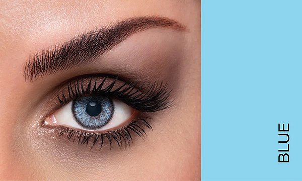 Kontaktlencse Lacelle Tri-color Blue, dioptria: -0.50, görbület: 8.80 ...