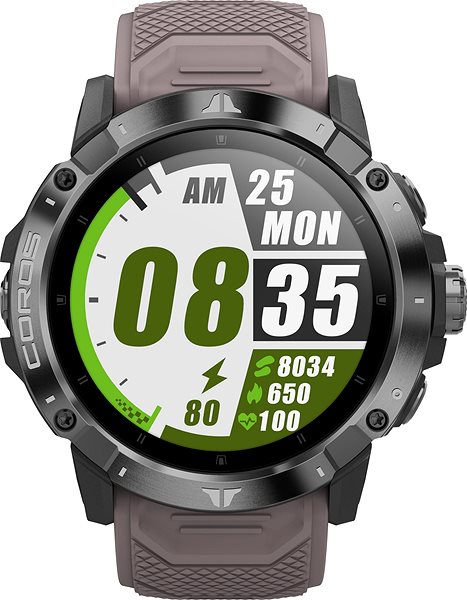 Smart Watch Coros VERTIX 2 GPS Adventure Watch Obsidian Grey Screen