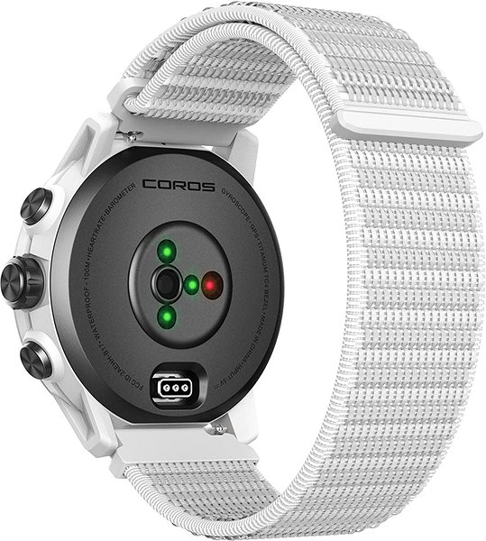 Smart Watch Coros APEX Pro Premium Multisport GPS Watch White Back page