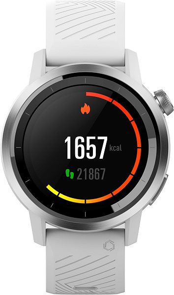 Smart Watch Coros APEX Premium Multisport GPS Watch 42mm White/Silver Screen