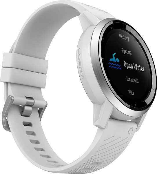 Smart Watch Coros APEX Premium Multisport GPS Watch 42mm White/Silver Lateral view