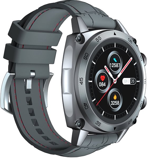 Smart Watch Cubot C3 Grey Lateral view