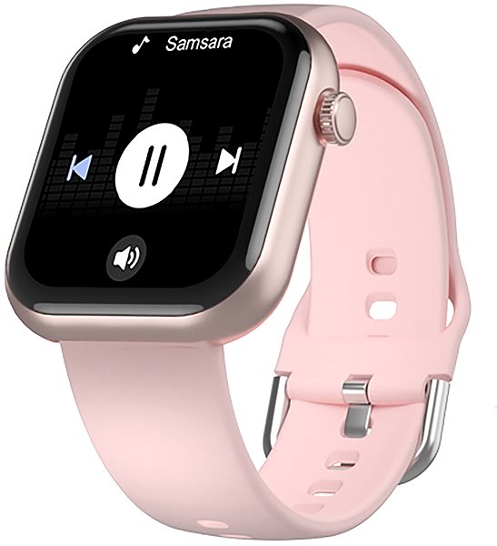 Smart Watch Cubot C5 Pink Lateral view