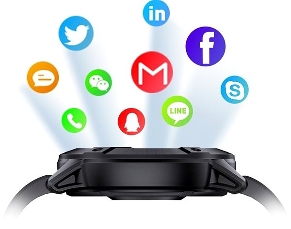 Smart Watch Cubot N1 Black Features/technology