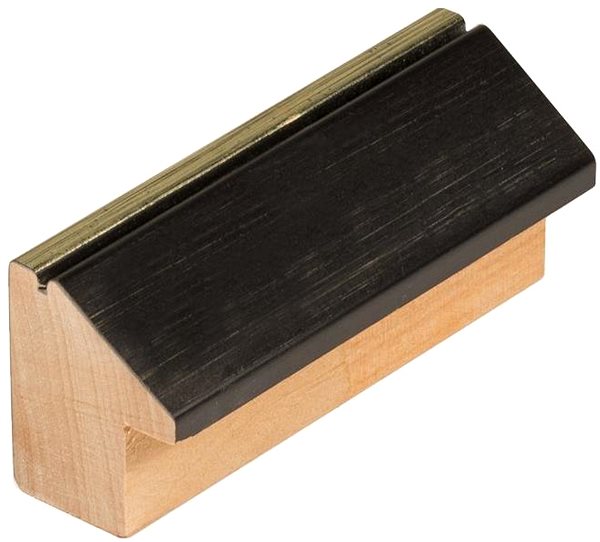Fotorámeček DANTIK rámeček 42 × 59,4, INCLINATA colori černý plexi čiré ...