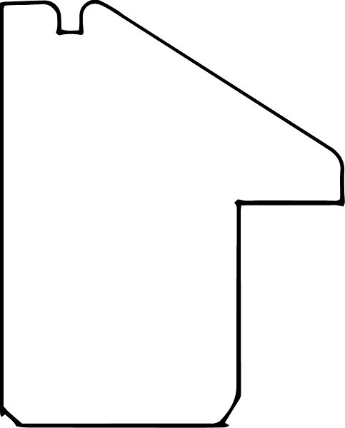 Fotorámeček DANTIK rámeček 42 × 59,4, INCLINATA colori černý plexi čiré ...