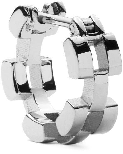 Daniel Wellington 3-Link DW00401019 women's steel earrings.