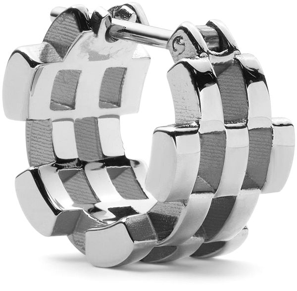 Daniel Wellington women's steel 5-Link earrings DW00401020.