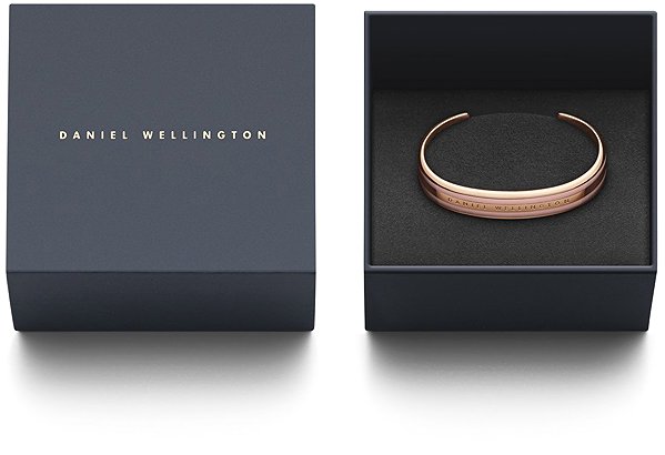 DANIEL WELLINGTON Women's Steel Bangle Emalie DW00400010.
