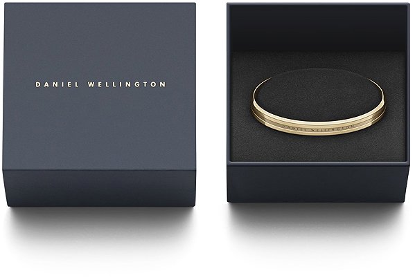 DANIEL WELLINGTON Women's Steel Bangle Bracelet Elan DW00400513.