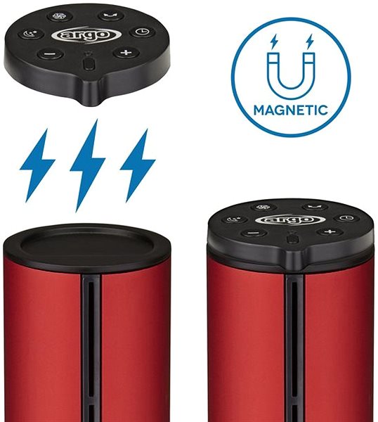 Fan ARGO 398200028 ONIRO TOWER RED ...
